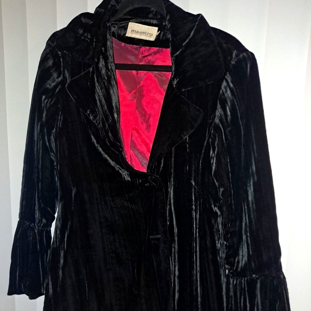 Vintage Velvet Coat